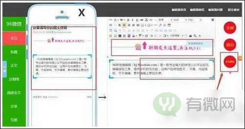 96微信編輯器如何使用？